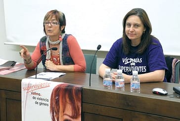 El colectivo ‘Ana Bella’, mujeres que sufrieron violencia de género,  visitó Estella