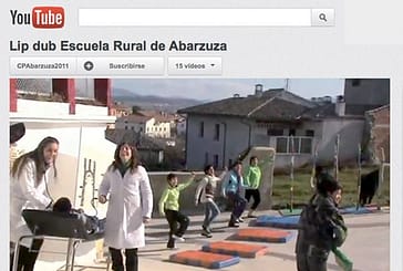 El Lip Dub de la Escuela Rural de Abárzuza alcanza las 10.000 visitas