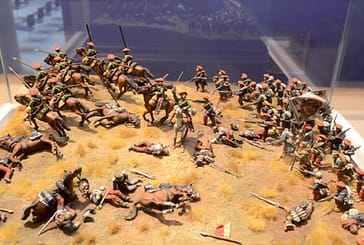 1.400 miniaturas militares ‘sitian’ el Museo del Carlismo