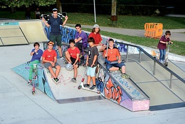 Jóvenes skaters solicitan una ampliación de la pista de Los Llanos