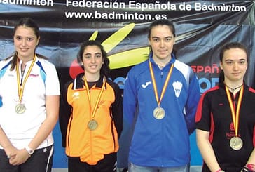 Dos bronces en doble femenino en el Campeonato de España sub 15