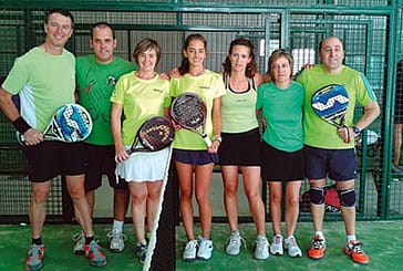 El equipo verde gana el III Torneo Arcoíris de Pádel