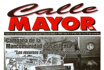 CALLE MAYOR 86 - CAMPAÑA DE LA MANCOMUNIDAD CON EL LEMA: 