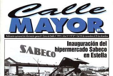 CALLE MAYOR 87 - INAUGURACIÓN DEL HIPERMERCADO SABECO EN ESTELLA