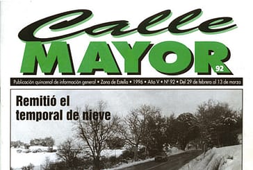 CALLE MAYOR 92 - REMITIÓ EL TEMPORAL DE NIEVE