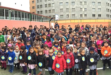 Conmemoración del Día de la Paz en los patios escolares