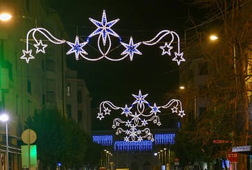 La calle de la Estrella luce iluminada estas Navidades