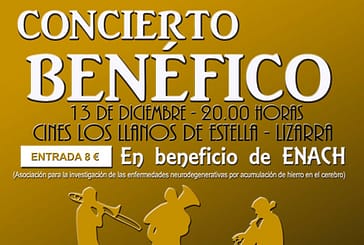 Estella acogerá un concierto en beneficio de ENACH