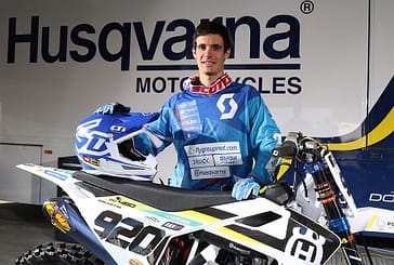 Ander Valentín, cuarto puesto en la prueba de Calatayud del Campeonato de España de Motocross