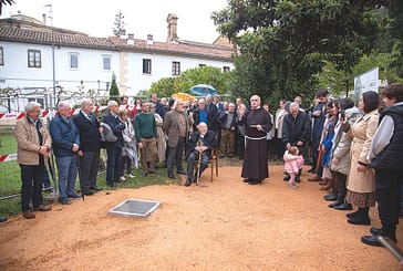 Colocada la primera piedra del Museo Oteiza Ciriza en Capuchinos