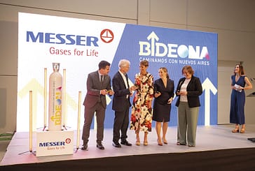 Messer Ibérica inaugura su planta de envasado de gases en Estella-Lizarra