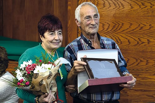 BODAS DE ORO Jesús Echávarri Otermin y María Amparo Casas Casas 50 años de matrimonio en 2021
