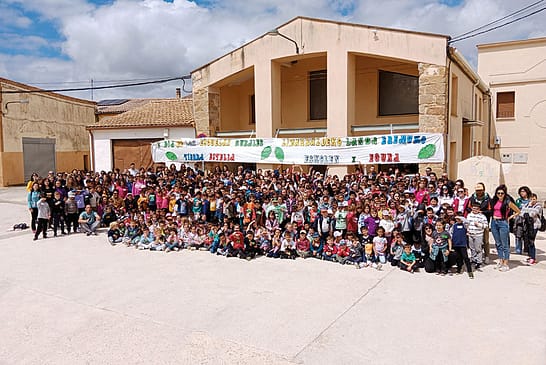 Oteiza acogió el X Encuentro de Escuelas Rurales de Tierra Estella