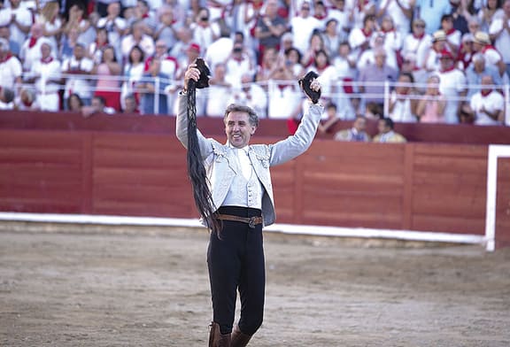 PABLO HERMOSO DE MENDOZA. Rejoneador y protagonista del cohete - “Me planteo la actuación del lunes como una fiesta. Voy a disfrutarlo”