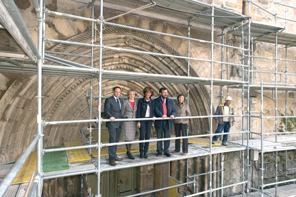 El final de la restauración global de San Pedro se prevé para 2012