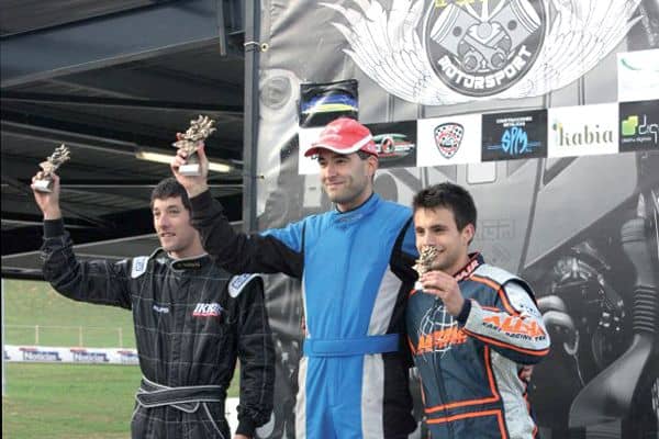 Luis Fernández, campeón navarro de Karting
