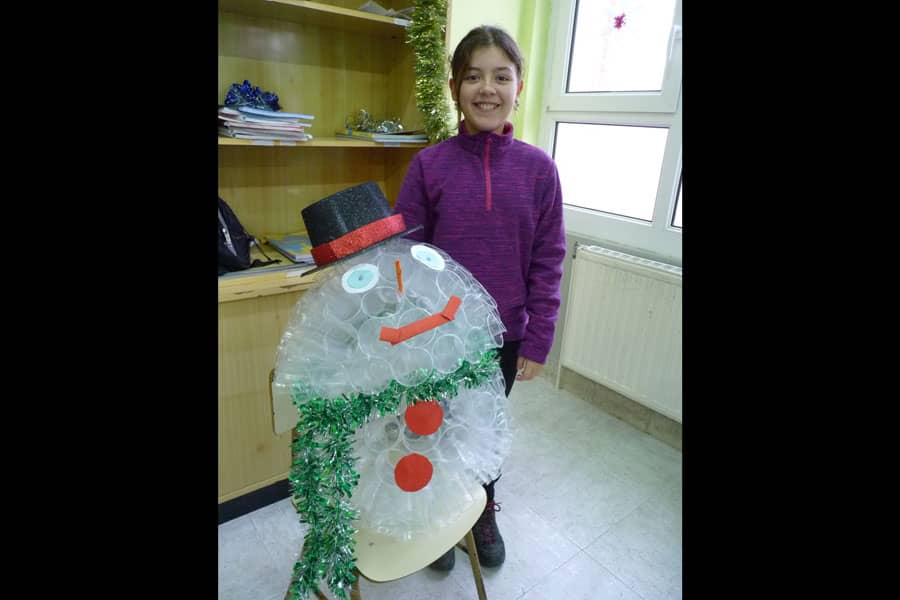 Ambientación navideña por todo lo alto en el colegio El Puy