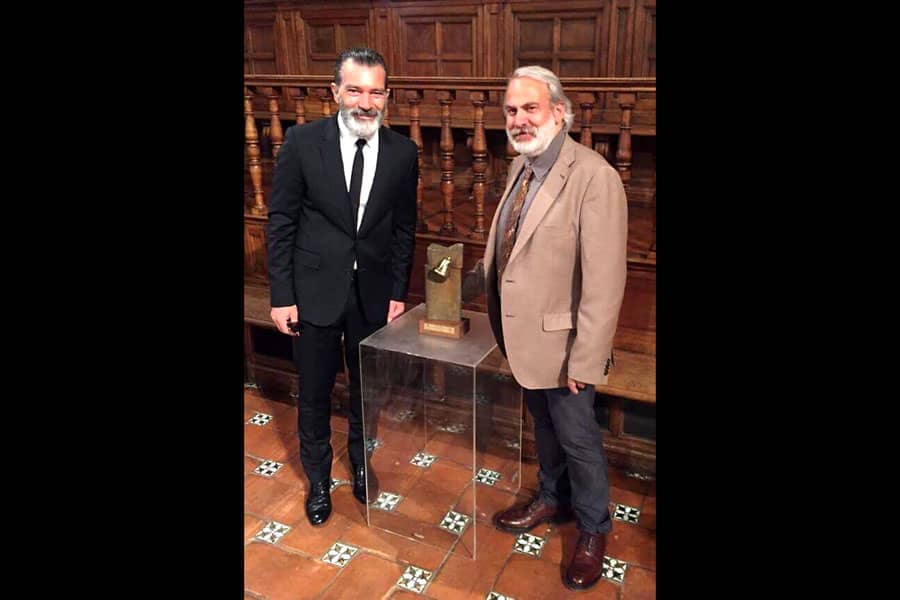 Carlos Ciriza, autor de la obra que premió a Antonio Banderas