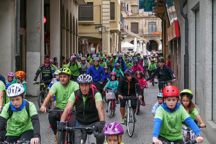 El Día de la Bici reunió a 1.100 participantes
