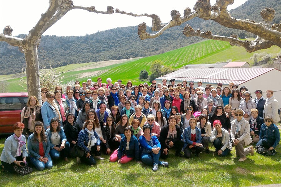 El XVI encuentro anual de la zona Ancín-Améscoa reunió a 140 mujeres