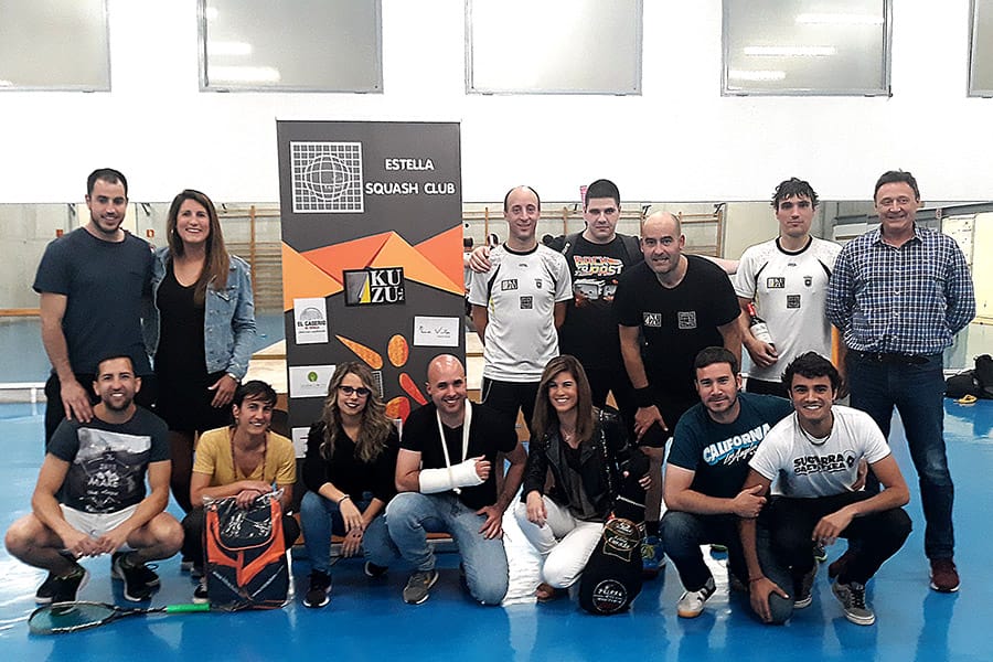 El squash club de Estella celebró el campeonato fin de temporada