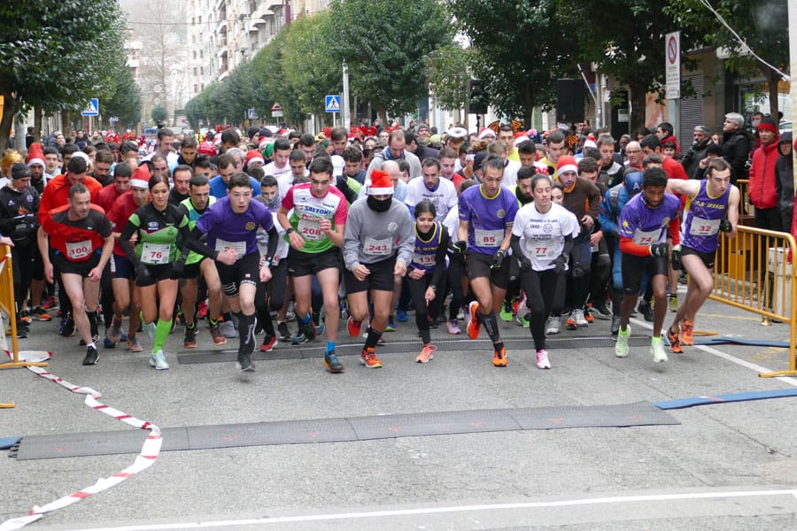 La San Silvestre de Estella congregó a medio millar de corredores