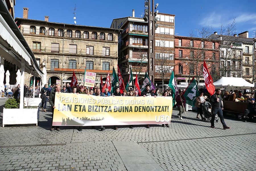 Cientos de personas secundaron la huelga general del 30 de enero