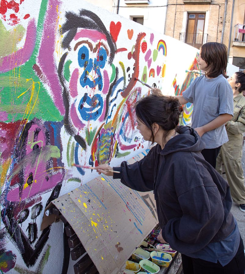 Pinceladas de arte participativo en la calle